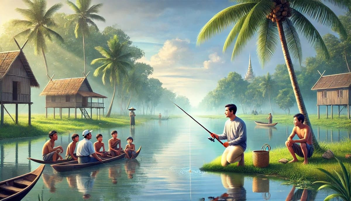 ទៅ​នេសាទ​ឲ្យ​បាន​មិត្ត​ភក្តិ (សៀវភៅនំម៉ាណាប្រចាំថ្ងៃ)