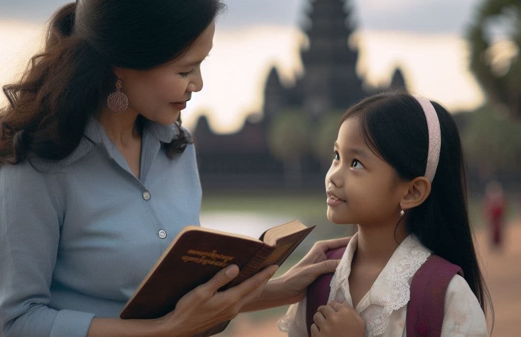 ពាក្យ​សម្ដី​នាំមក​នូវ​ចិត្ត​ស្រស់​ថ្លា