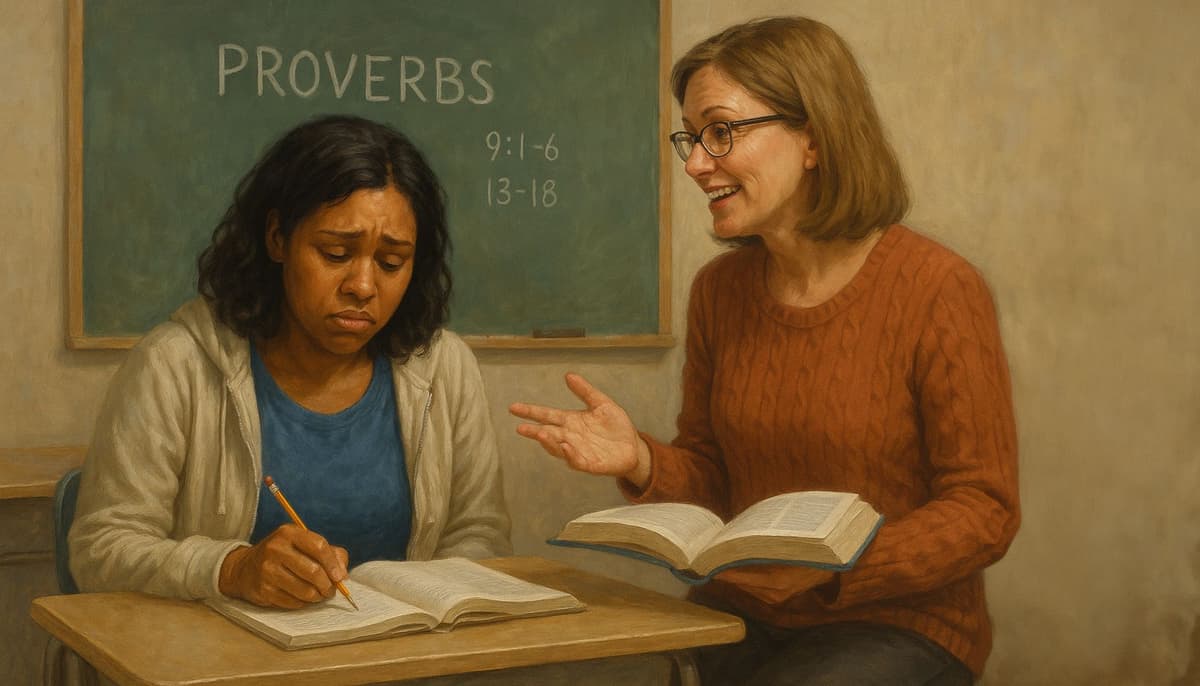 បន្ទាបខ្លួនទទួលការបង្រៀន