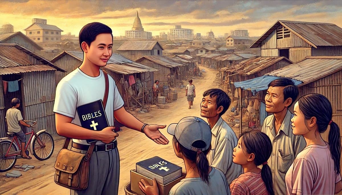 ជួយអ្នកដទៃឲ្យមានព្រះគម្ពីរប៊ីបអាន (សៀវភៅនំម៉ាណាប្រចាំថ្ងៃ)