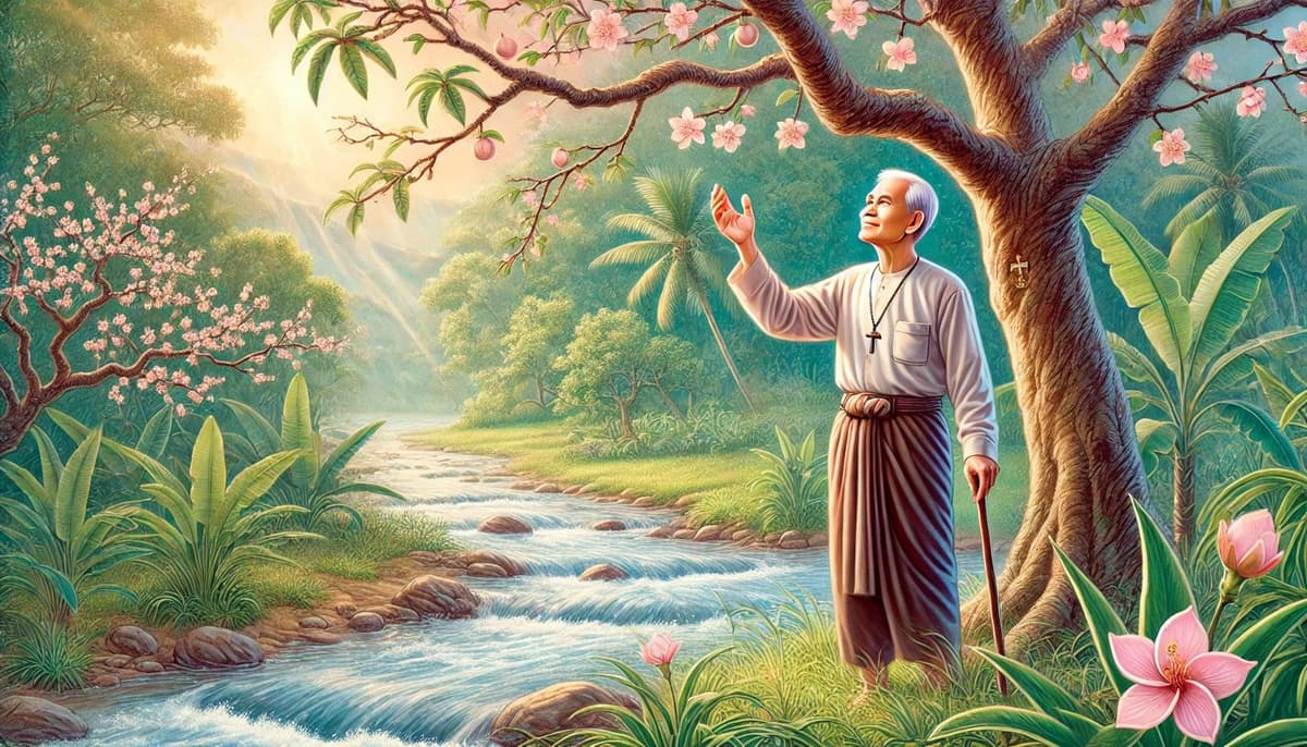 បានដុះនៅក្បែរផ្លូវទឹក (សៀវភៅនំម៉ាណាប្រចាំថ្ងៃ)